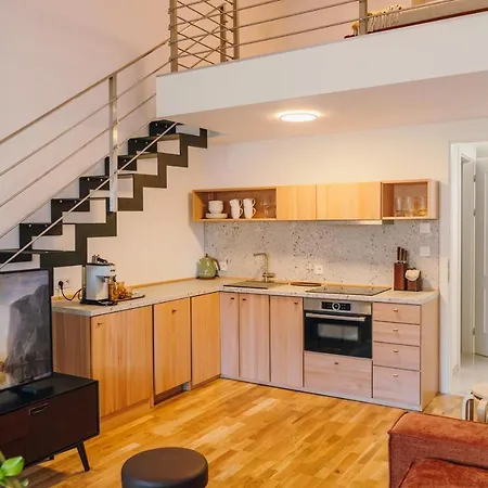 Daire Modern Mezzanine At Jecna St *